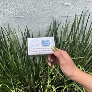 Jabón de cúrcuma y jengibre